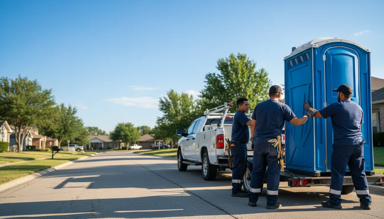 Portable Toilet Rental in Troy, IL near me